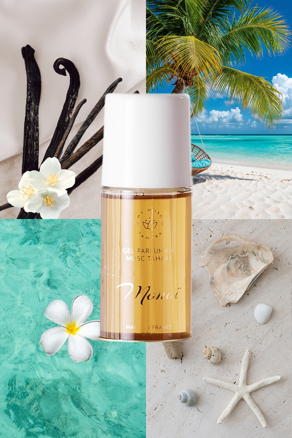 Gel Musc Tahara Monoï XXL - Escapade ensoleillée